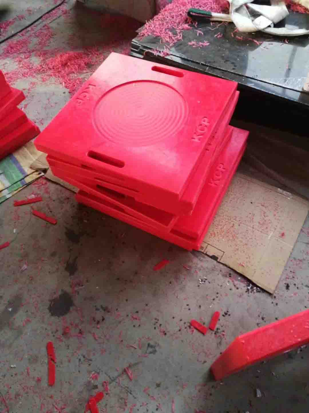 Blocs de calage de grue