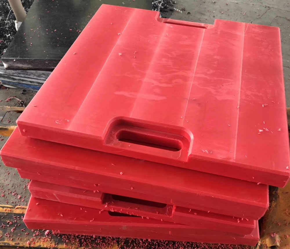 Coussinets de stabilisateur de grue