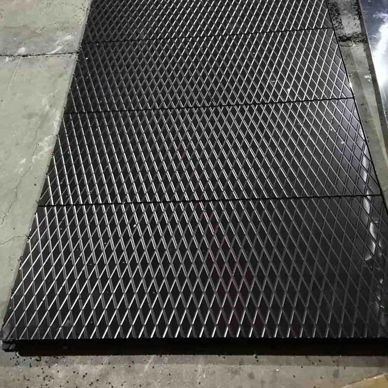 Feuille de polyéthylène à poids moléculaire ultra élevé noire