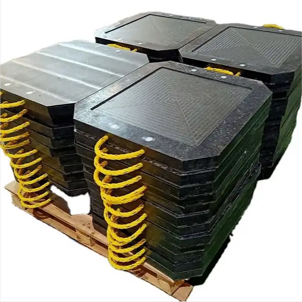 Coussinets de stabilisateur de grue