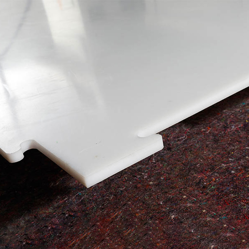 Tapis de tir de hockey sur glace blanc