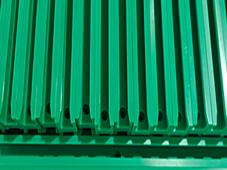 Guides de chenille de chaîne Uhmwpe