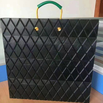 Tapis de route temporaires en plastique polyéthylène à motif antidérapant spécial