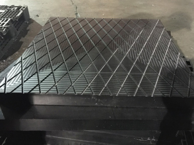 Tapis de marais pour les routes de construction