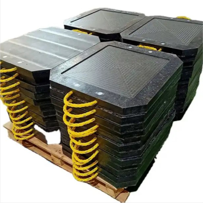 Coussinets de stabilisateur de grue