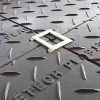 Tapis de protection pour sol de construction en PEHD