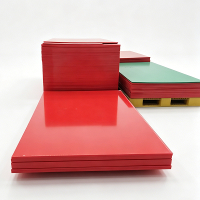 Feuilles en plastique HDPE coloré sur mesure