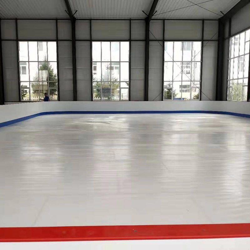 Tapis de tir de hockey sur glace blanc Tapis de tir de hockey sur glace blanc